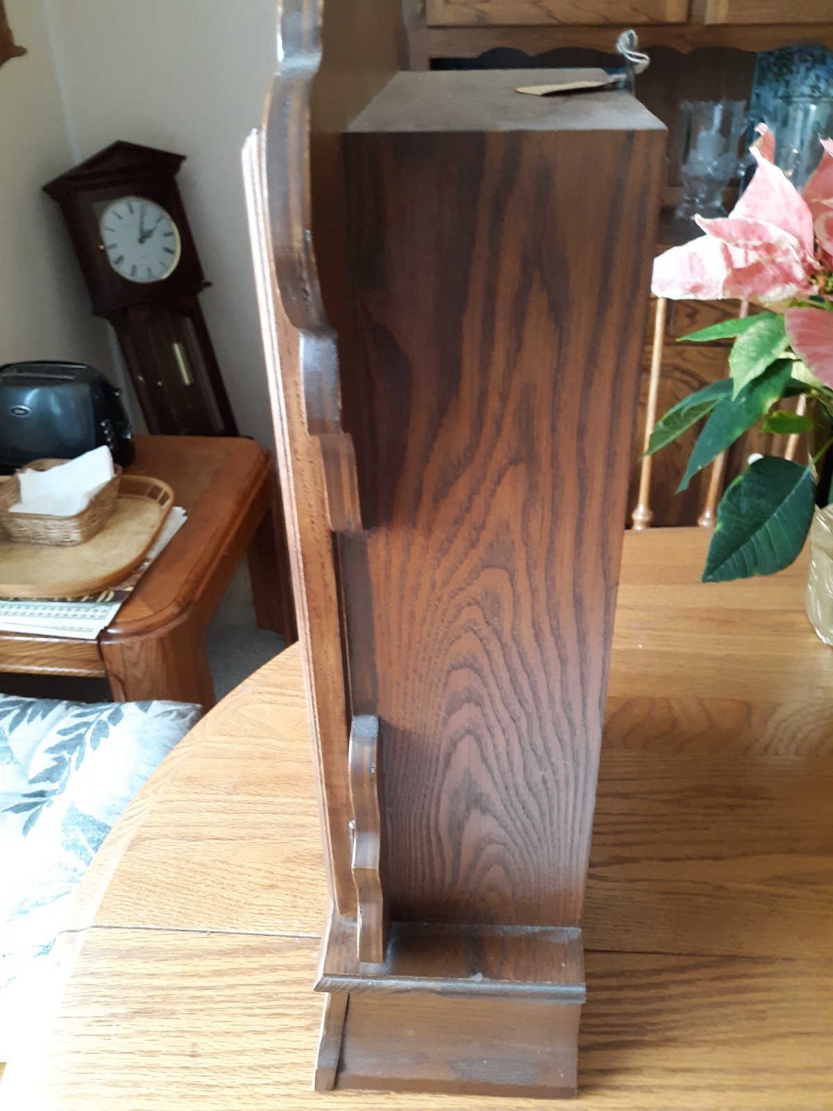 Vtg Burwood Products New Haven Regulator Wall/Mantle Clock W/German Movement