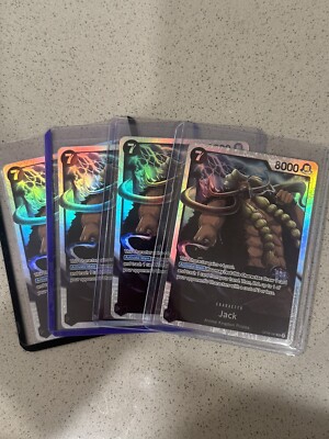 Jack - Super Rare - OP08-084 SR - One Piece Two Legends x4 English