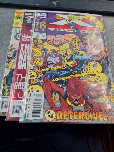 Marvel Comics X-Factor Issues 98, 100, 101 VF/NM /6-211