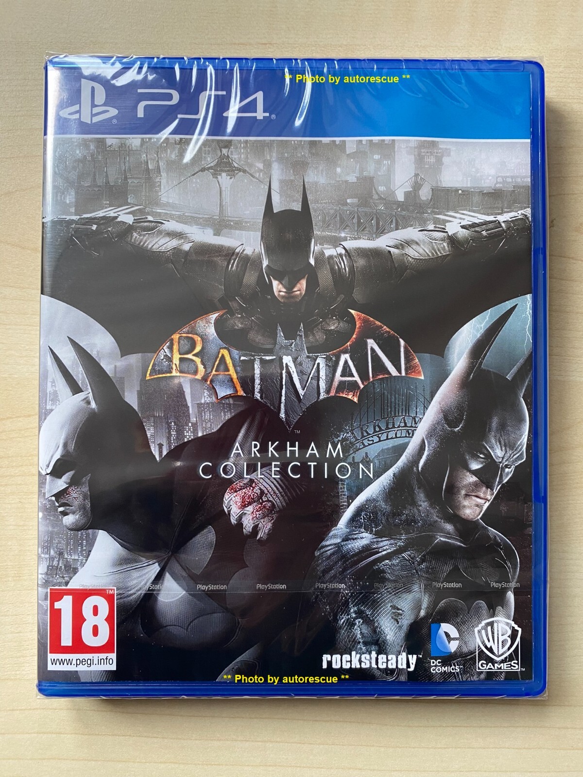 Batman Arkham COLLECTION Arkham Asylum City Knight PLAYSTATION PS4