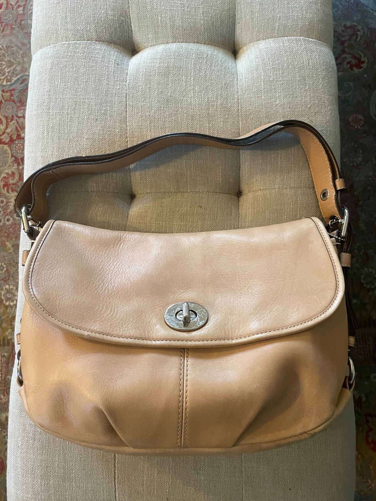 バッグ Coach Pocket Flap Legacy Satchel handbag s-l1200.jpg