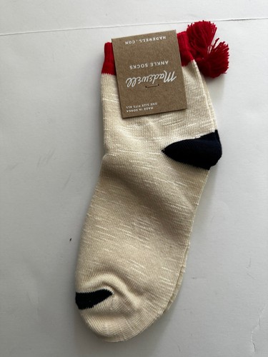One Size Ones F9570 Ivory Red Cotton Blend Nwt