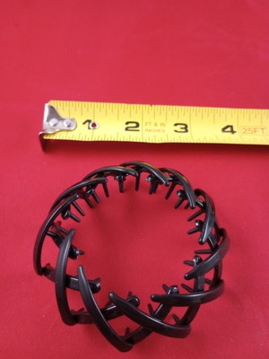 Vtg Retro Hair Expandable Round *173-D