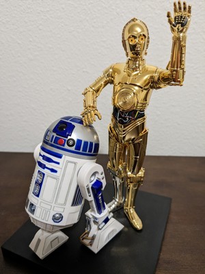 Kotobukiya Star Wars - R2-D2 & C3PO - 1:10 Scale ArtFX+ Statuesの