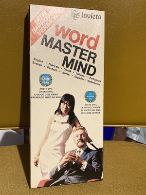 1976 Invicta Word Master Mind - unpunched, complete, international