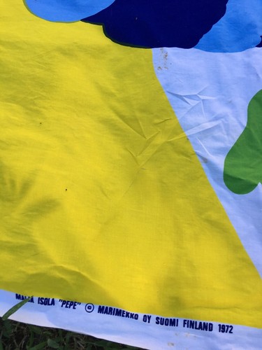 Vintage Marimekko Fabric 1972 Finland 