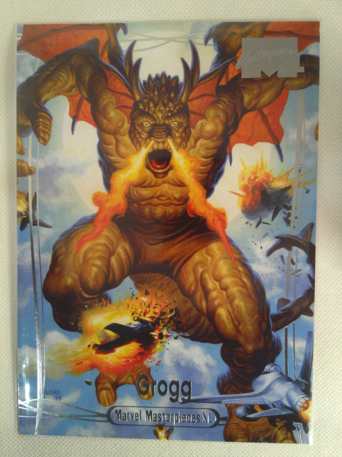 2024 SKYBOX MARVEL MASTERPIECES XL 5 x 7 Card Level 1 12