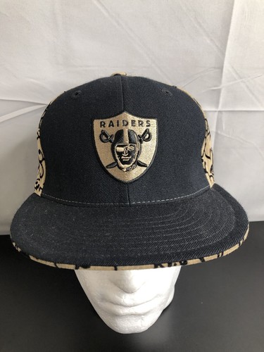 帽子 Reebok NFL Las Angeles Raiders Black Brown Paisley