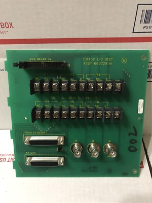 Bailey Network 90 I/O Dist, Assy. CRT02 #B4