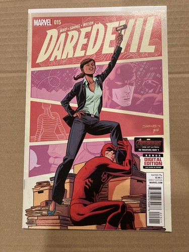 Daredevil Vol 4 15 Marvel Comics Kirsten McDuffie Cover Mark