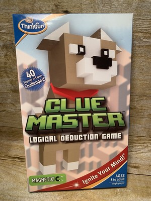 Clue Master Game By Thinkfun NIB Thinkfun Ignite Your Mind Ages 8+