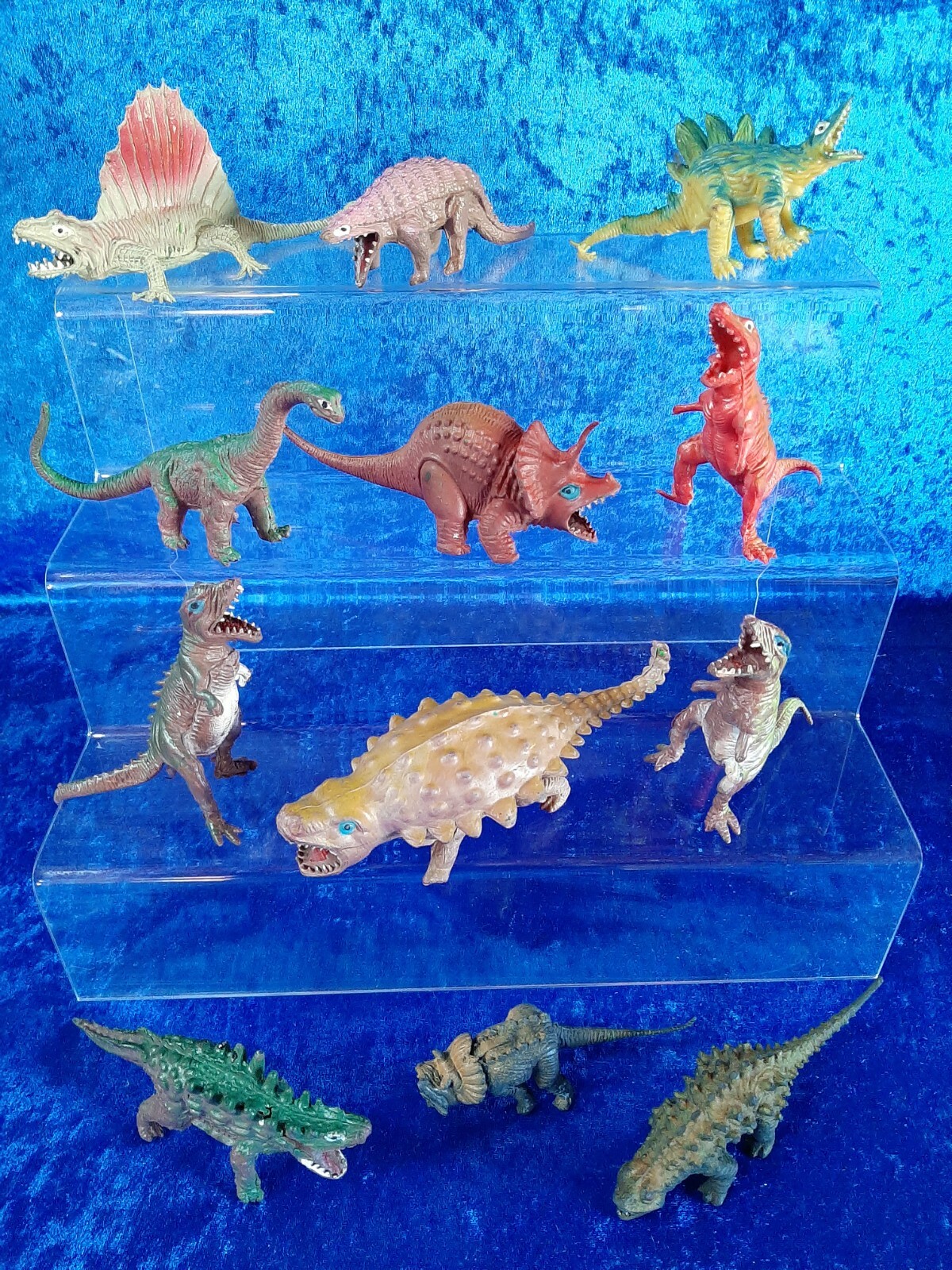 Ds1lotto dinosauri vintage china Taiwan da 10 a 18 cm anni
