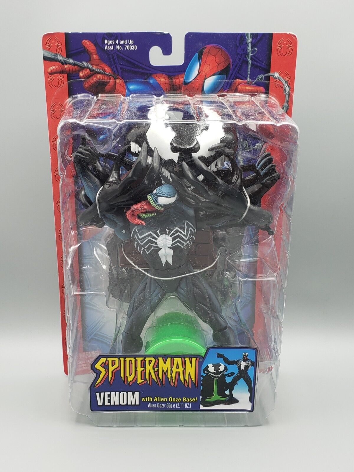 Toy Biz Spider Man Venom Series With Alien Ooze Base Toy Biz Spider Man Venom Series With Alien Ooze Base