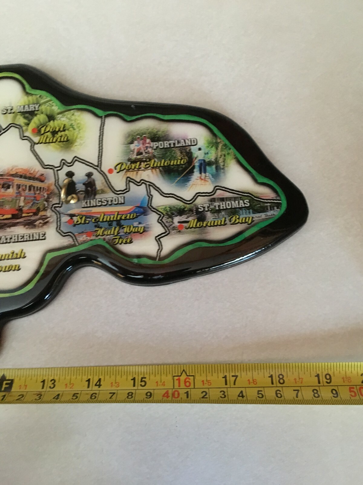 Wall mount Jamaica Island Key holder Tourist Novelty New