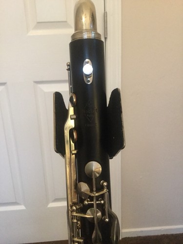 Noblet Paris Bass Clarinet with Low Eb Key- perfect for the mature student.