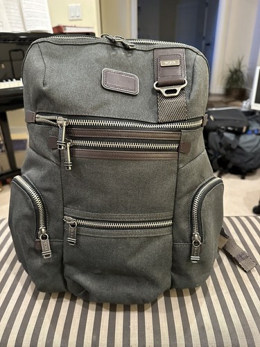 TUMI 22681ATH2 ALPHA BRAVO Knox backpack Gray Good Condition!!
