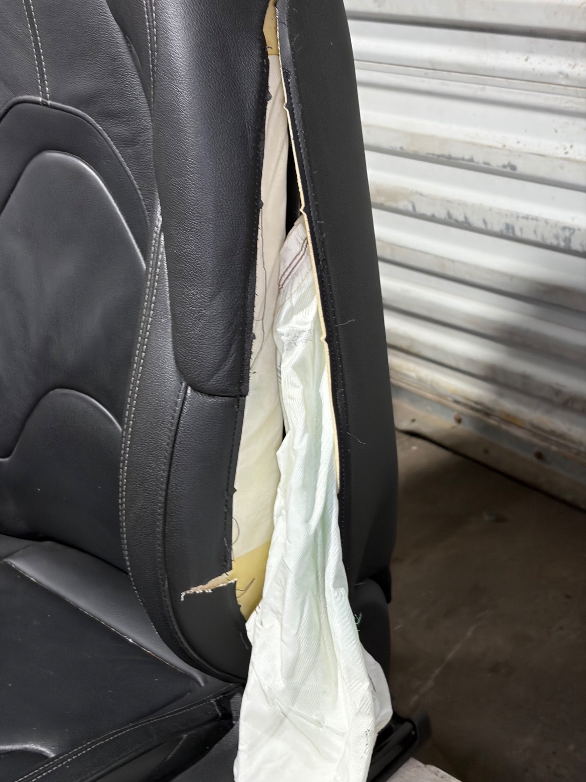 20-24 Toyota Supra Seat Pair Left Right Black Leather OEM **BLOWN** - Picture 8 of 14