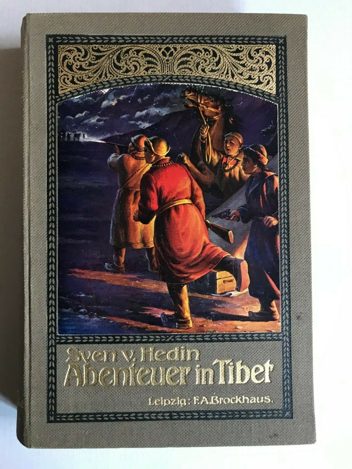 Sven Hedin Abenteuer in Tibet, Sven Hedin Brockhaus Verlag, Reise, Reiseberichte
