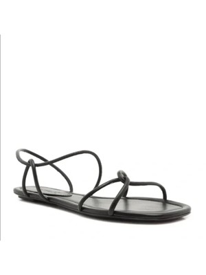 

Женские черные сандалии Slip On с ремешками Aimi  SCHUTZ, Черный, S0116801350012