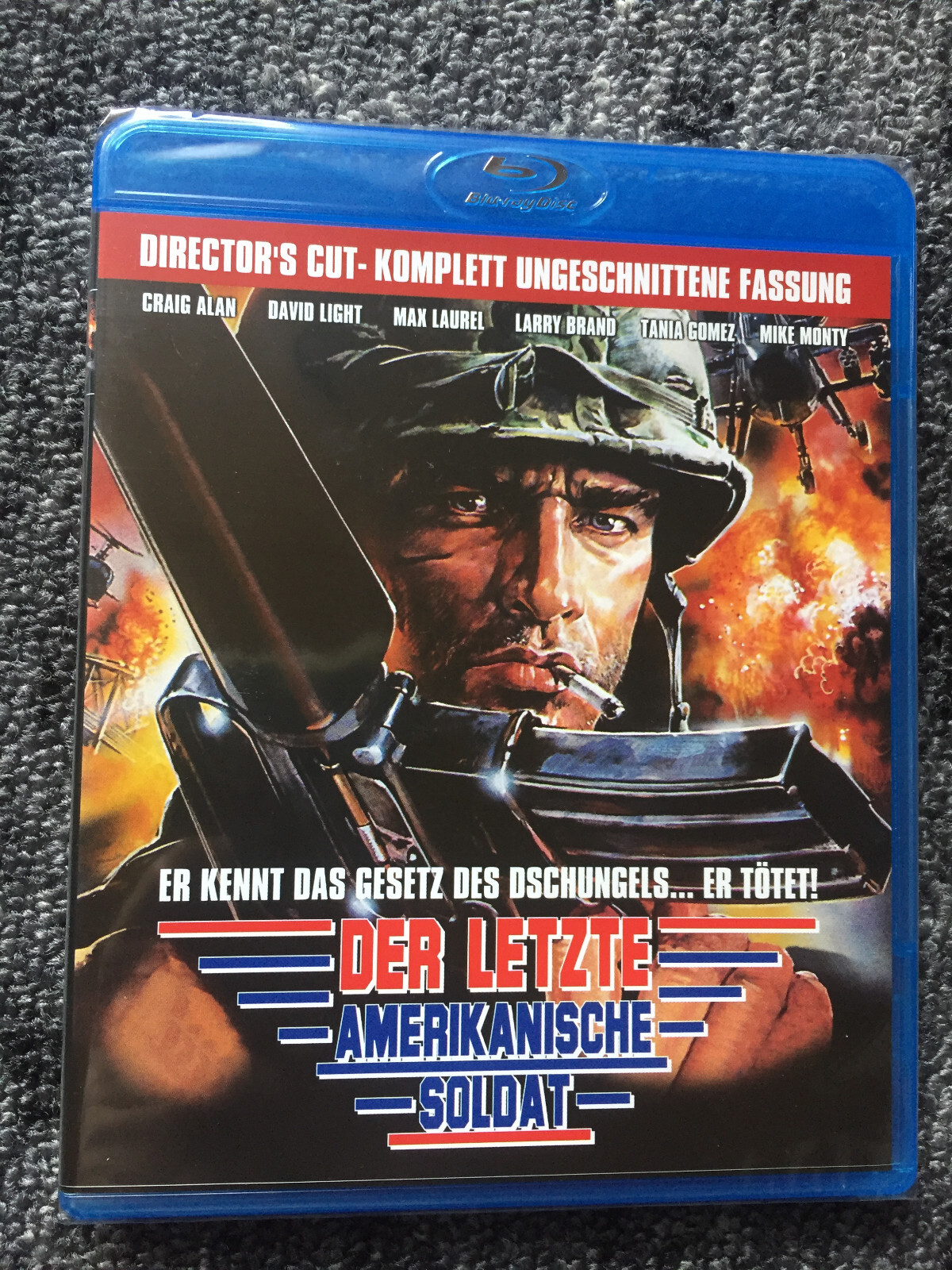 THE LAST AMERICAN SOLDIER - Blu-ray Region FREE - Craig Alan