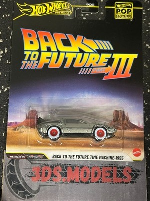 PREMIUM POP CULTURE BACK TO THE FUTURE TIME MACHINE Hot Wheels *COMBINE POSTAGE*