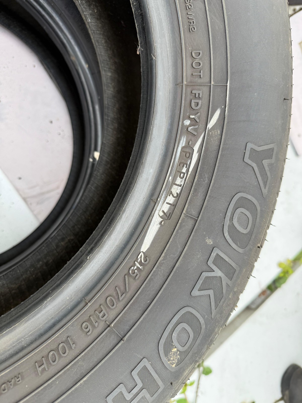 New 215 70 16 Yokohama, Geolander G033, 100H, x1 Tyre (F1_tyres) YD176