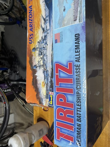 Revell (USS Arizona Pacific Fleet Battleship) Plus German Battle Ship