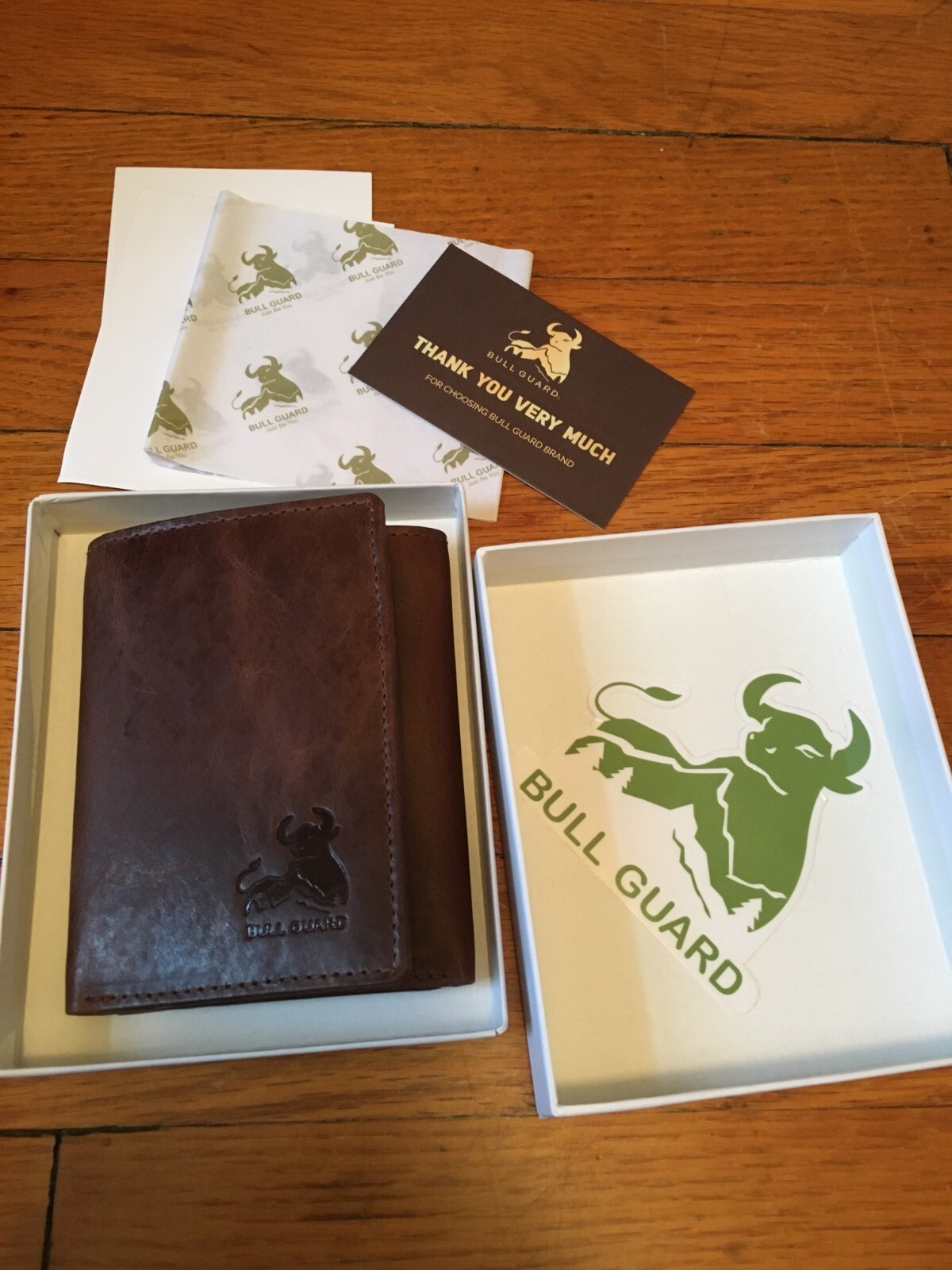 New! Bull Guard RFID Blocking Bifold Wallet