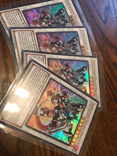 3 X YUGIOH SAVAGE STRIKE BORRELOAD SAVAGE DRAGON ULTRA RARE SAST-EN037   X 3