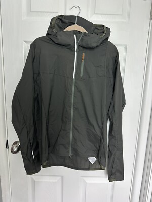 New Co-op Cycles Nylon Rain Jacket Windbreaker Mens Sz M Full Zip Hooded Light