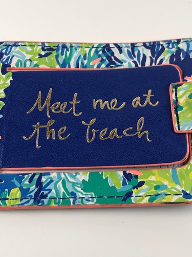 1 Pre-Owned Lilly Pulitzer Luggage Tag Luggage, Tags, Travel!