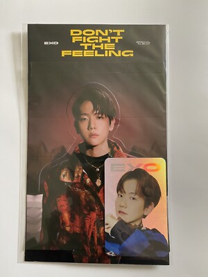 Exo Baekhyun « Don t Fight The Feeling » SMTown Officiel Hologramme + Photocard