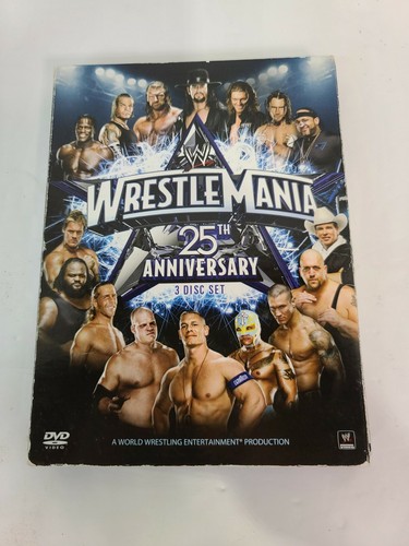 WWE WrestleMania XXV 25th Anniversary Wrestling PPV 3-Disc