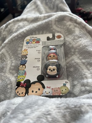 Disney Tsum Tsum Fred Jessie Mickey Stack 'EM Series 3 vinyl RETIRED
