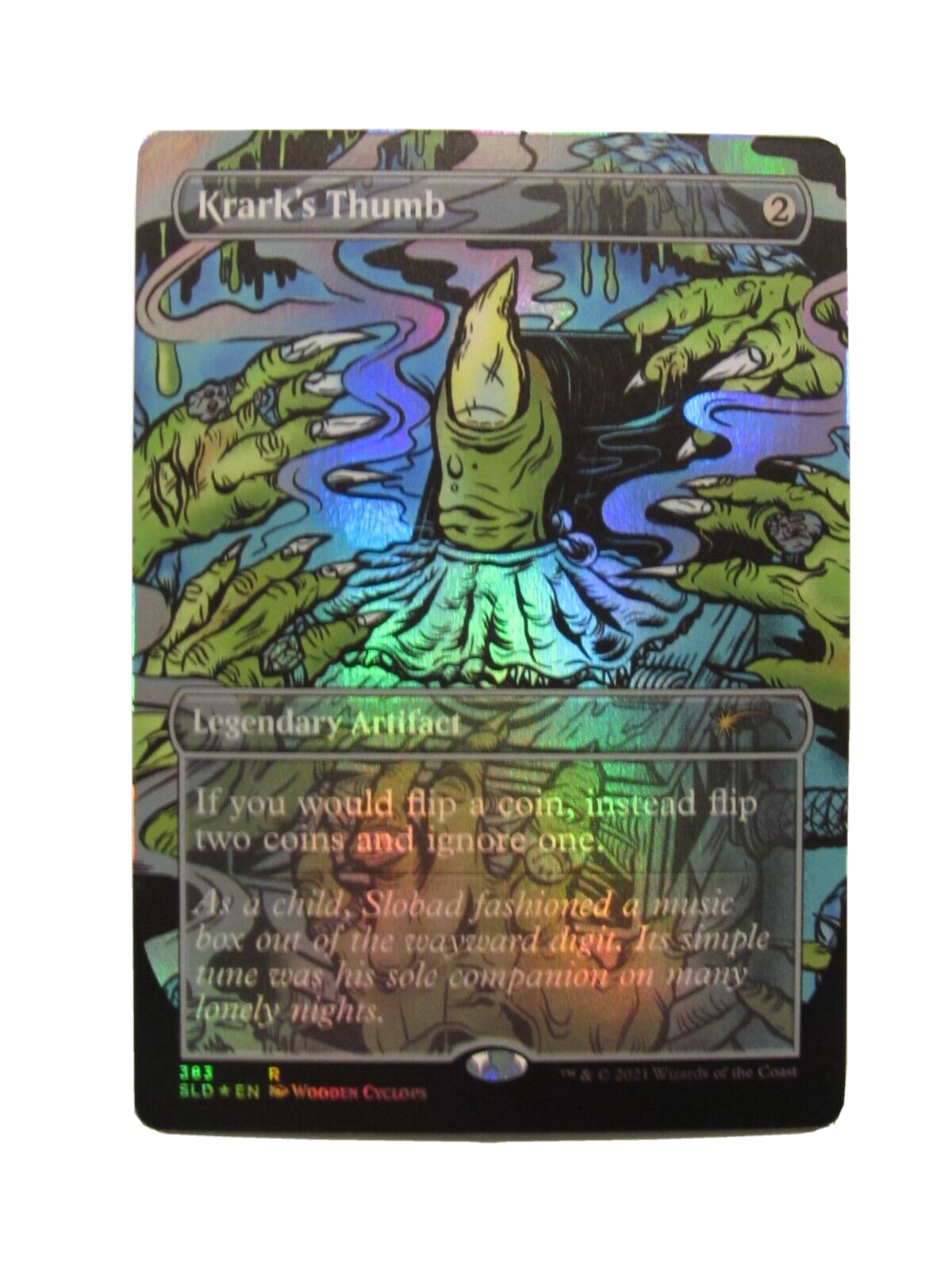 MTG Krark's Thumb Secret Lair Heads I Win Tails You Lose NM X1 EDH