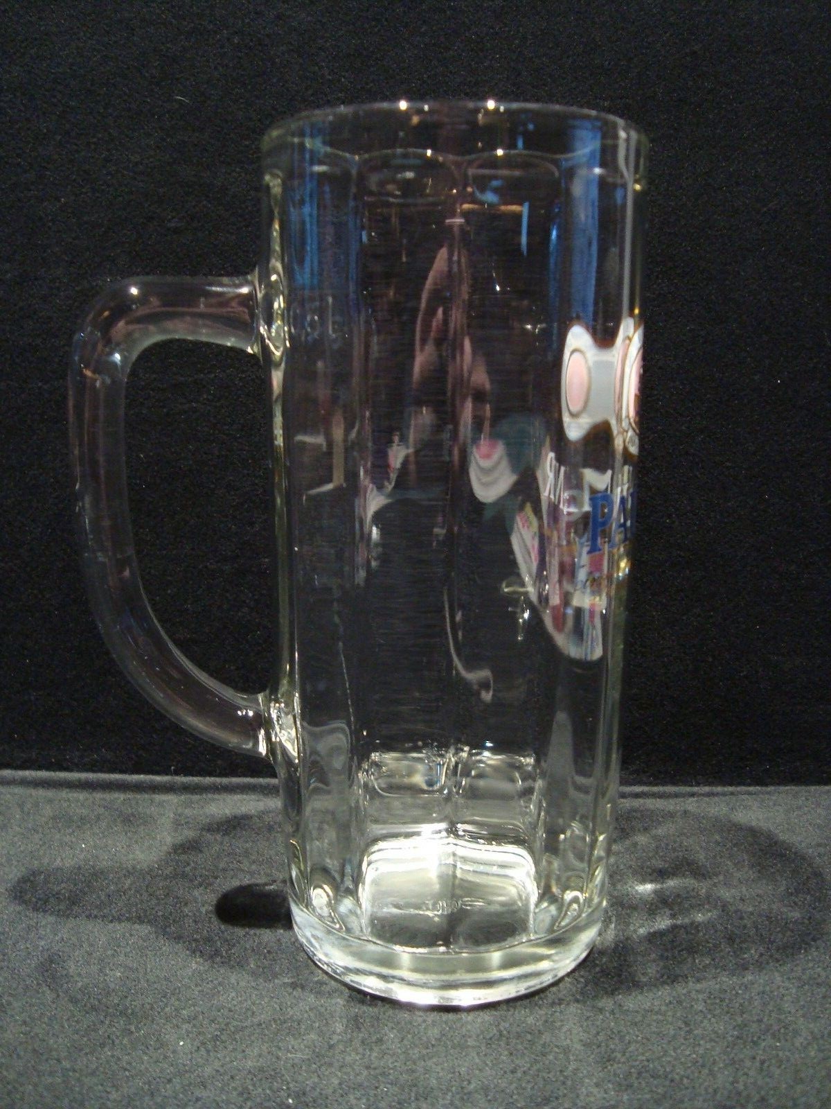 MINT Germany Paulaner Munchen 0.5 Liter HEAVY Glass Tall Beer Mug Made by SOHM
