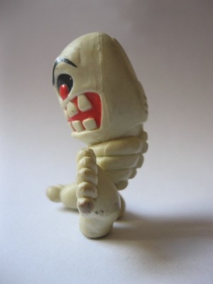 TECH DECK DUDE stamped 2001 X Concept LLC fingerboard rider about 2 inches tall