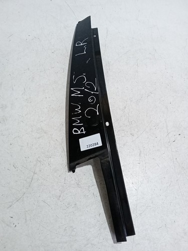 BMW M5 F10 11-16 4DR SEDAN REAR PASSENGER LEFT B PILLAR TRIM BLACK 7209715