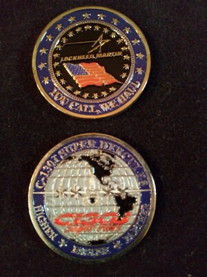 Lockheed Martin C-130J Super Hercules Collectable Coin