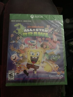 Nickelodean All-Star Brawl (Xbox One, Xbox Series X | S, 2021) *NEW/SEALED*