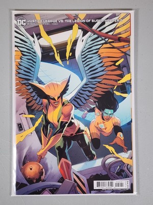 JUSTICE LEAGUE VS THE LEGION OF SUPER-HEROES #2 COVER B NM DC COMIC 2022