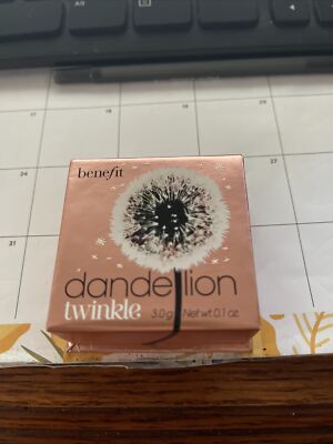 Benefit Cosmetics DANDELION TWINKLE Glow Face Highlighter -Full Size 0.1 oz BN