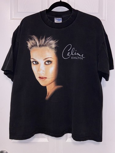 Celine Dion シャツ Vintage Celine Dion T-shirt Cotton For men Women All Size S