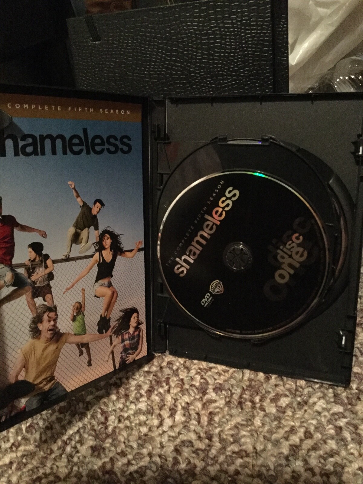 BRAND NEW OPENED BOX SHAMELESS COMPLETE FIFTH SEASON (DVD) 3 DISKS 2015