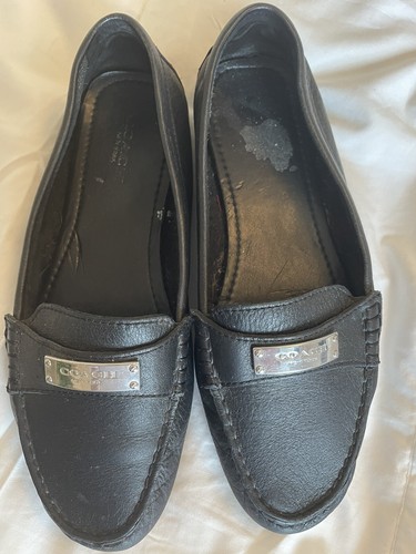 COACH VIVAN FLT TRSTD LTRパンプス COACH VIVAN FLT TRSTD LTR