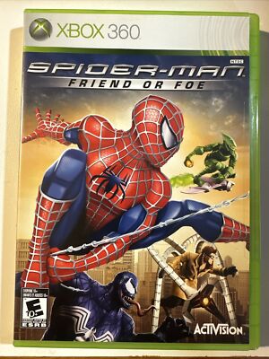 Spider-Man Friend or Foe XBOX 360 Brand New