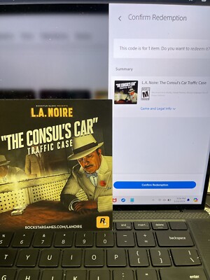 L.A. Noire The Consul's Car Traffic Case (PlayStation 3)