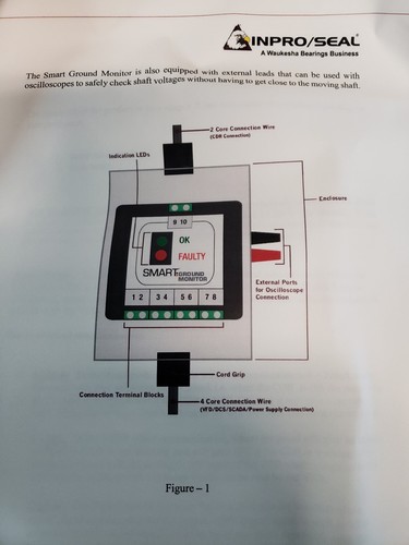 INPRO/SEAL BEARING ISOLATOR SMART GROUND MONITOR. P/N: HWCDRSENSORKIT-V1