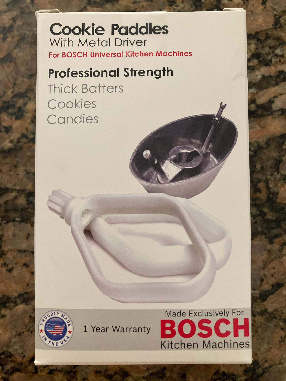 Bosch Cookie Paddles Standmixer