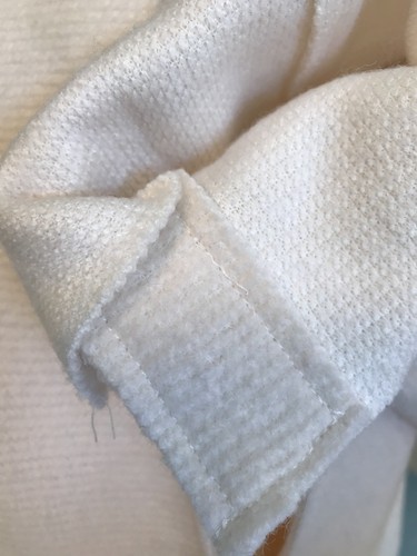 NWT ZARA BASIC CREAM COAT BOHEMIAN FREE PEOPLE STYLE SIZE LARGE MSRP $129